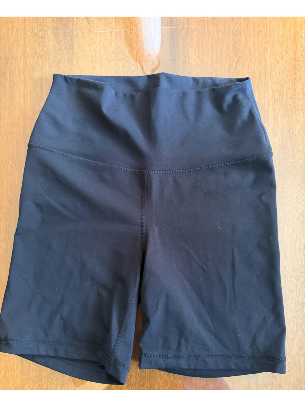Yogalicious Black High-Waist Performance Shorts